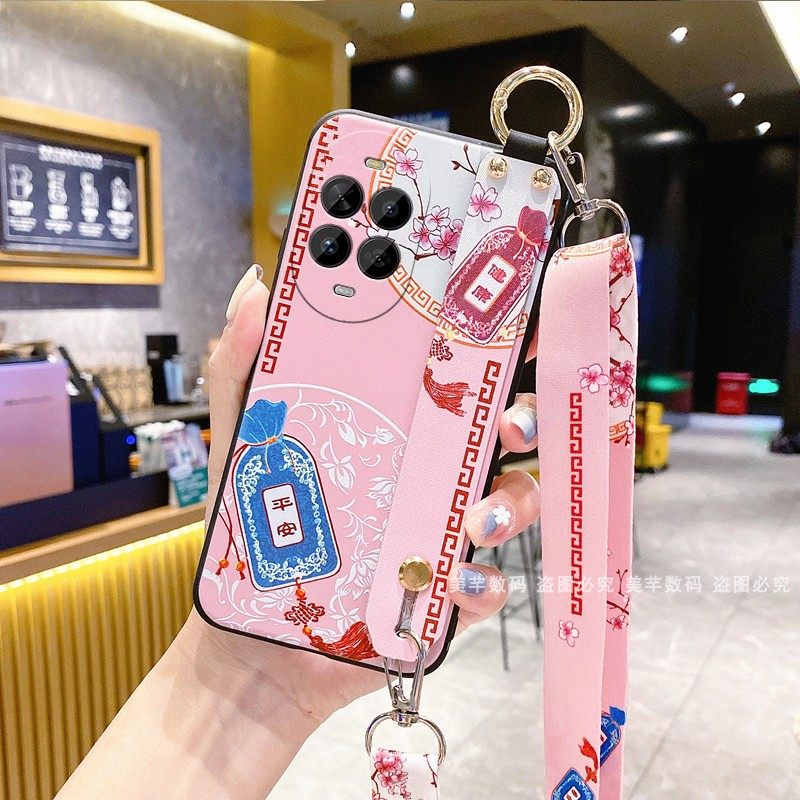 适用华为nova14活力版手机壳TYR-AL00保护套Pro腕带支架Ultra斜挎背带硅胶软壳全包防摔挂绳挂脖女款5G国风男