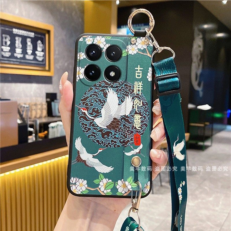 适用小米17手机壳xiaomi17新款防摔全包保护套15腕带支架14硅胶软壳13斜挎12背带T带挂绳14T挂脖女款男外壳