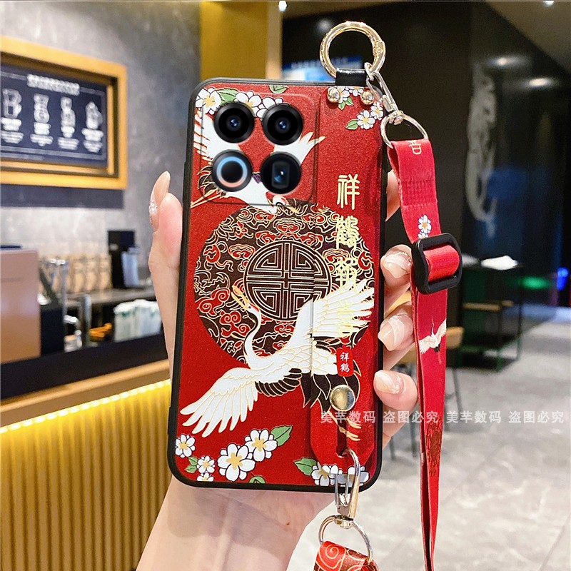 适用魅族22手机壳Meizu22保护套魅族21硅胶软壳20Pro腕带支架斜挎可背带21note挂绳全包防摔女款中国风5G男