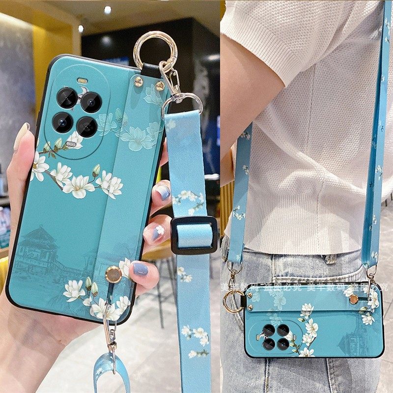 适用华为nova14活力版手机壳TYR-AL00保护套Pro腕带支架Ultra斜挎背带硅胶软壳全包防摔挂绳挂脖女款5G国风男