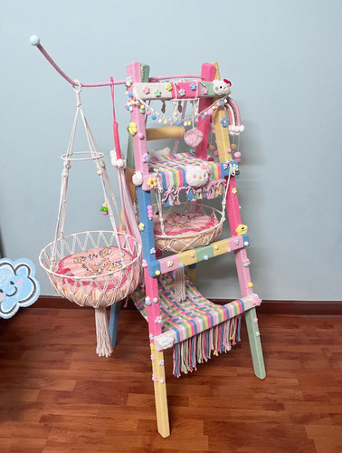 成品梯子猫爬架多层通天柱