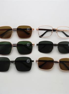 方形大号太阳镜东海水晶平板玻璃