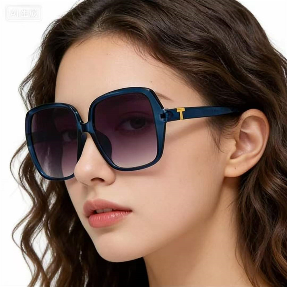 2026女士新款墨镜男士司机驾驶太阳镜防紫外蛤蟆镜时尚大框批发