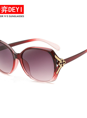 墨镜ins大脸韩版复古方框货源