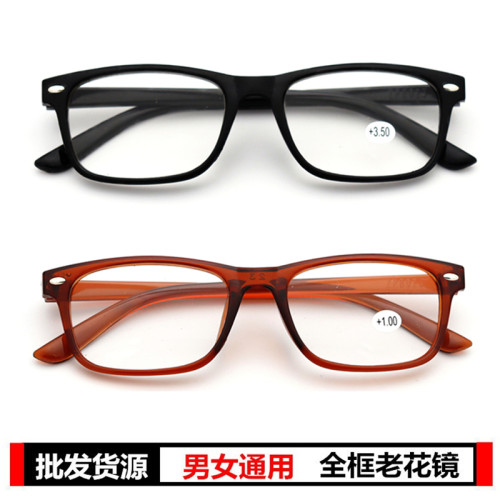 新款超轻米丁老花镜跑江湖高清老