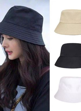 渔夫帽女韩版潮百搭遮阳帽夏季薄款盆帽素颜遮脸防晒帽太阳帽子男