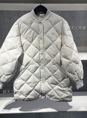 47E518G国内代购CK Jeans25冬新款女士90鹅绒中长款棒球领羽绒服
