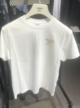 BoyLondon26春 多工艺双翼带钻T恤B261N0100113/B261N0100112I