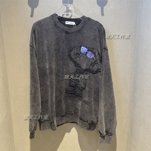 Fun潮牌专柜代购正品国内代购2025秋T恤新款FDU25701B