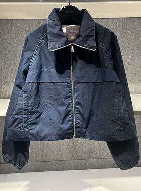 CK Jeans专柜正品 2026春夏新款女士复古刺绣潮壳牛仔外套47F783G