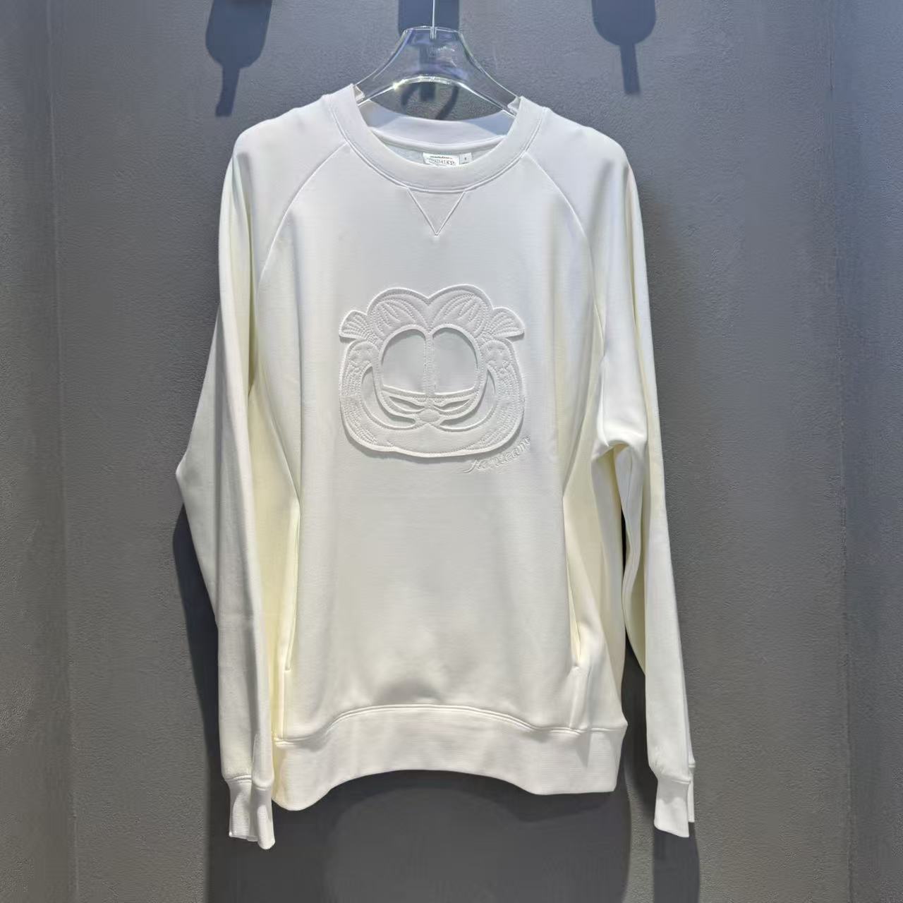 部分现货Fun潮牌2025秋季男女美式圆领长袖卫衣专柜正品FGU254A0W