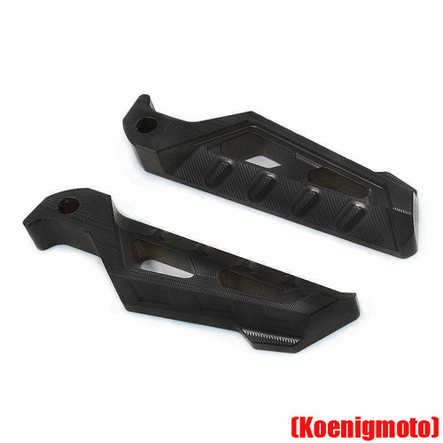 适用雅马哈R3 R25改装后脚踏XSR900 MT03/07/09/10铝合金后座脚蹬