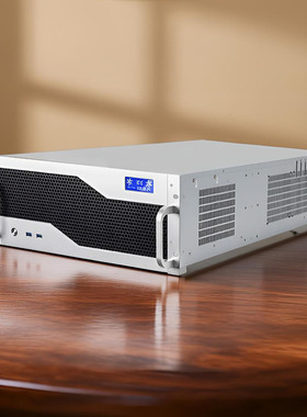 4U机箱双电源位240/360水冷USB3.0双路eatx主板多GPU显卡AI服务器