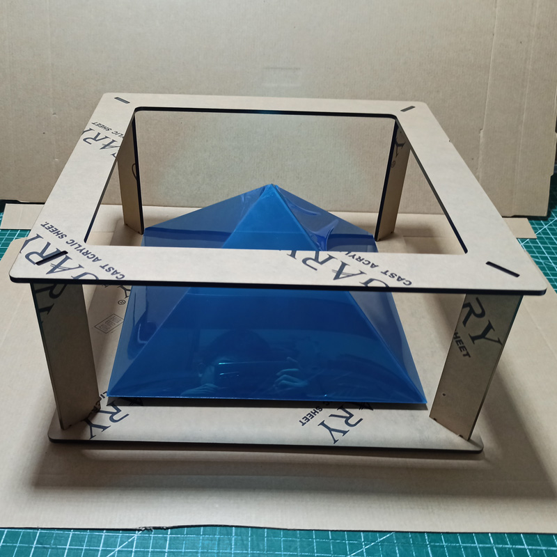 全息3d投影电脑全息展柜