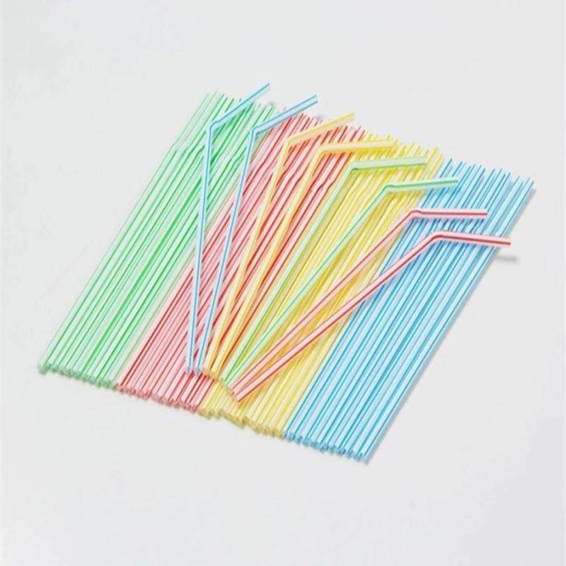 一次性吸管饮料彩色艺术管豆浆可乐弯曲彩色塑料维他奶直管二仟支