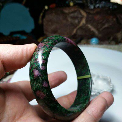 精品天然红绿宝手镯正品天然红绿宝手镯 一物一图 假一赔十