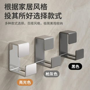 不锈钢脸盆架卫生间壁挂置物架浴室免打孔挂盆收纳神器放盆子挂钩