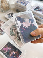 Transparent dust-proof card storage box with lid, children's small card change organization box, Yu-Gi-Oh! Ultraman card box thumbnail 8