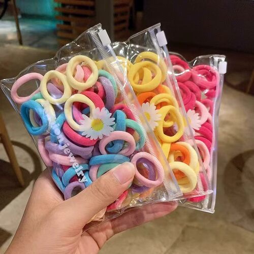 儿童小橡皮筋女扎头发圈不伤发