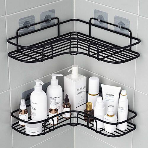 免打孔卫生间置物架壁挂收纳架