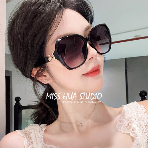 方圆脸墨镜女大框显脸小防紫外线