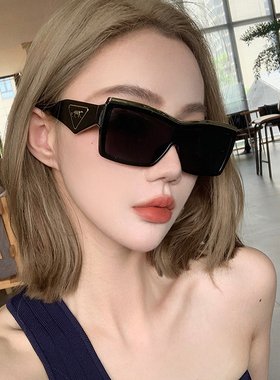 一体式墨镜女2024新款高级感超酷