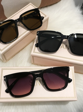 方形情侣墨镜男开车专用防紫外线