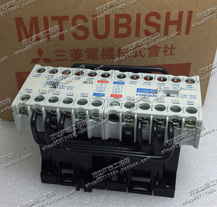 现货先 QR12 日本三菱MITSUBISHI 互锁接触器 正品 24VDC 原装