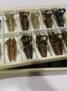 高级气质发夹后脑勺盘发夹子鲨鱼新款发饰头饰收纳盘饰品收纳盘