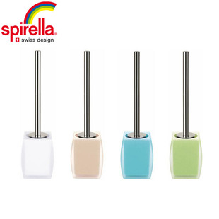 SPIRELLA/丝普瑞欧式简约亚克力卫生间马桶刷套装厕所刷子免打孔