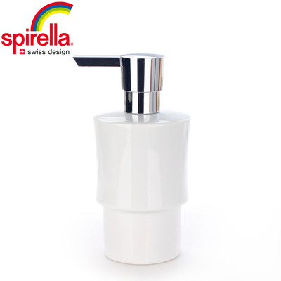 SPIRELLA/丝普瑞卫生间陶瓷洗手液瓶子家用乳液瓶压嘴分装瓶按压