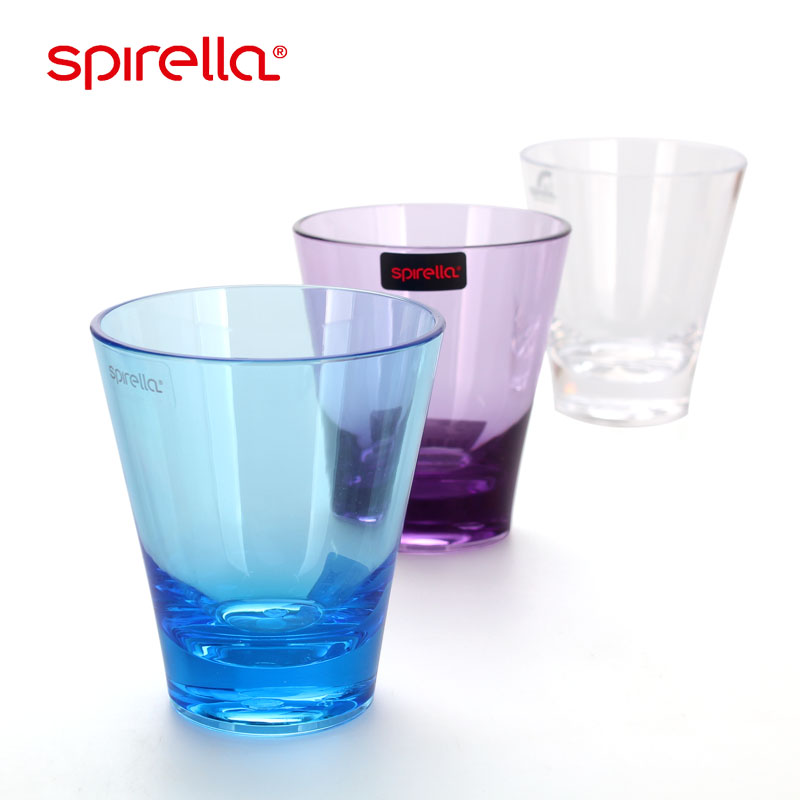 丝普瑞spirella亚克力创意刷牙杯