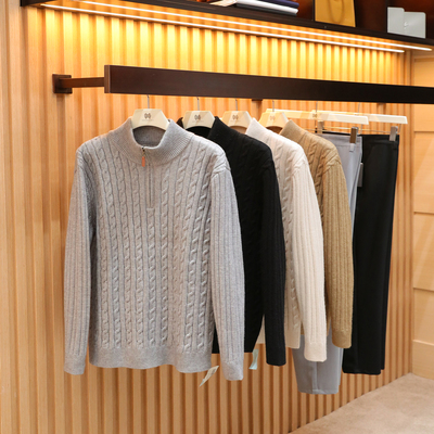 意式奢华2025秋冬新款男毛衣