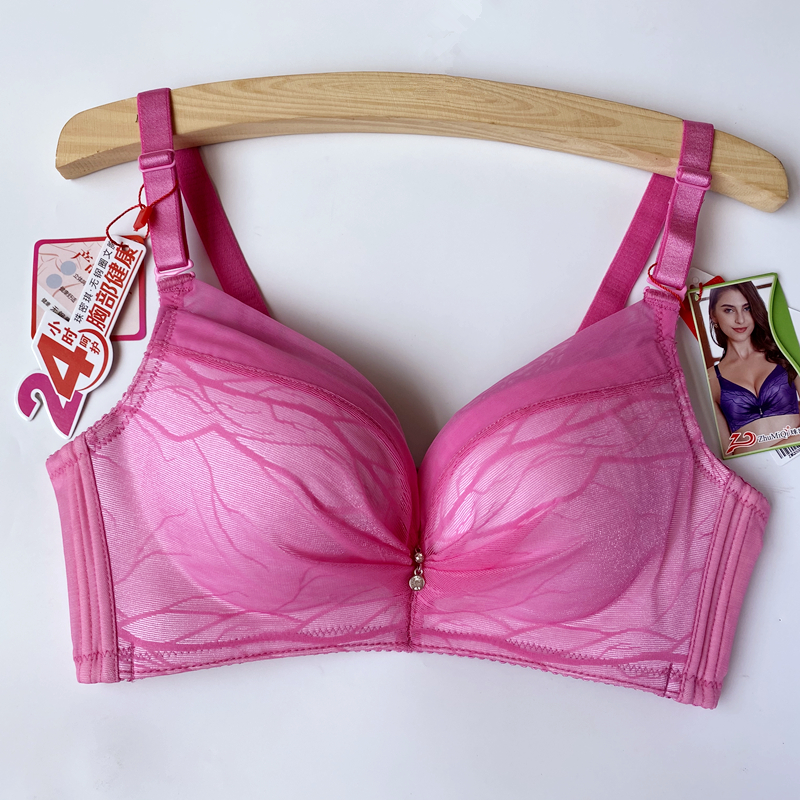 珠密琪聚拢无钢圈文胸B罩杯内衣