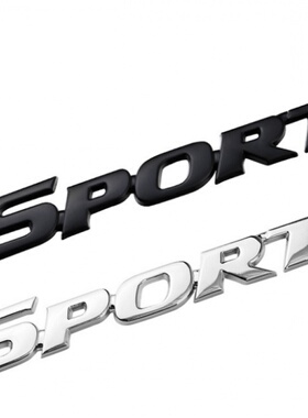 专车用SPORT车标新15款汉兰达皇冠D4ST标后备箱字母后尾标D-4ST