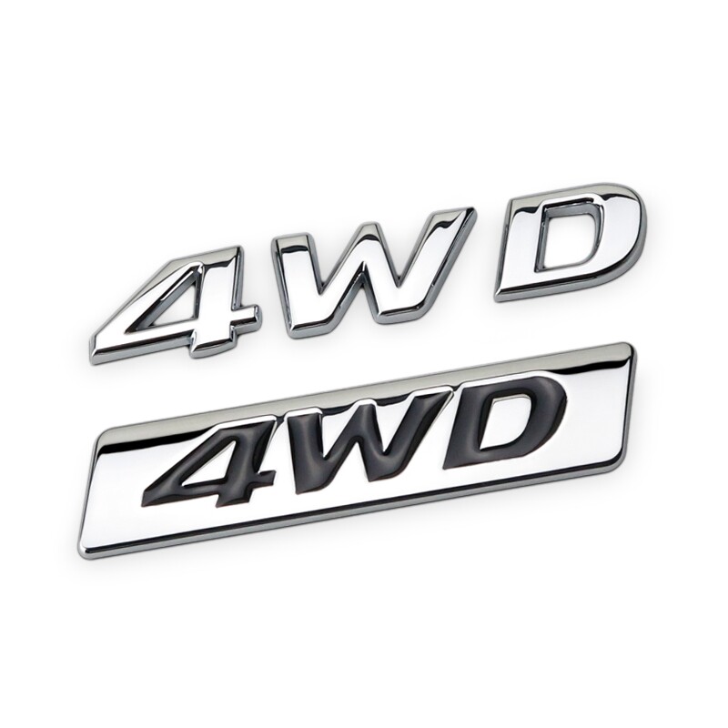 现代IX25 IX35 新途胜 新胜达个性四驱4WD车标尾标车贴车身贴字标
