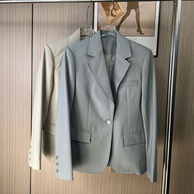 5148南油女装西装外套休闲春秋高级新款气质韩版通勤宽松西服