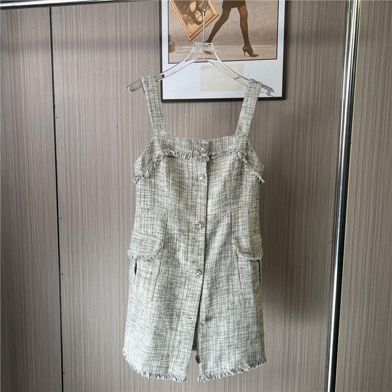 11046撤柜ATU气质名媛香风吊带2025吊带裙小香风连衣裙裙子