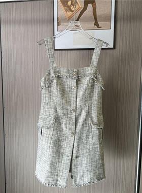 11046撤柜ATU气质名媛香风吊带2025吊带裙小香风连衣裙裙子