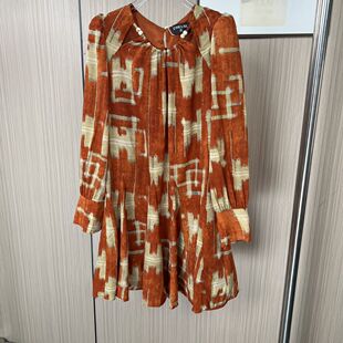 5553撤柜CH撞色法式艺术短裙减龄一粒复古春季裙子显瘦连衣裙长袖