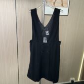 连衣裙职业新款 1035撤柜cg时尚 马甲背心无袖 春秋气质显瘦