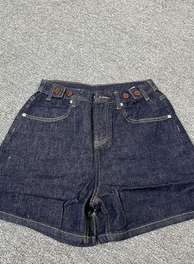 8947撤柜春秋时尚百搭设计款牛仔裤短裤