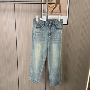 9318撤柜AG女装春秋季时尚设计款休闲牛仔裤