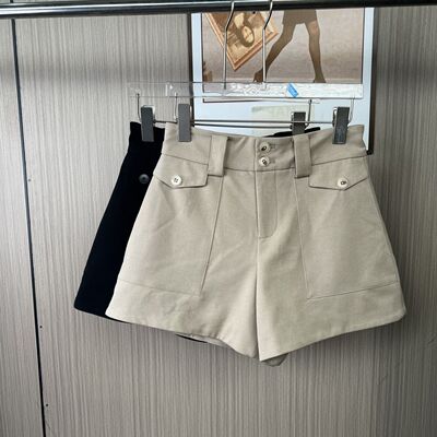 6101撤柜DS新款休闲高腰百搭短裤显瘦裤子
