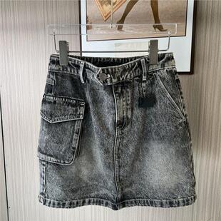 11020撤柜ATU时尚 牛仔短裙 设计款