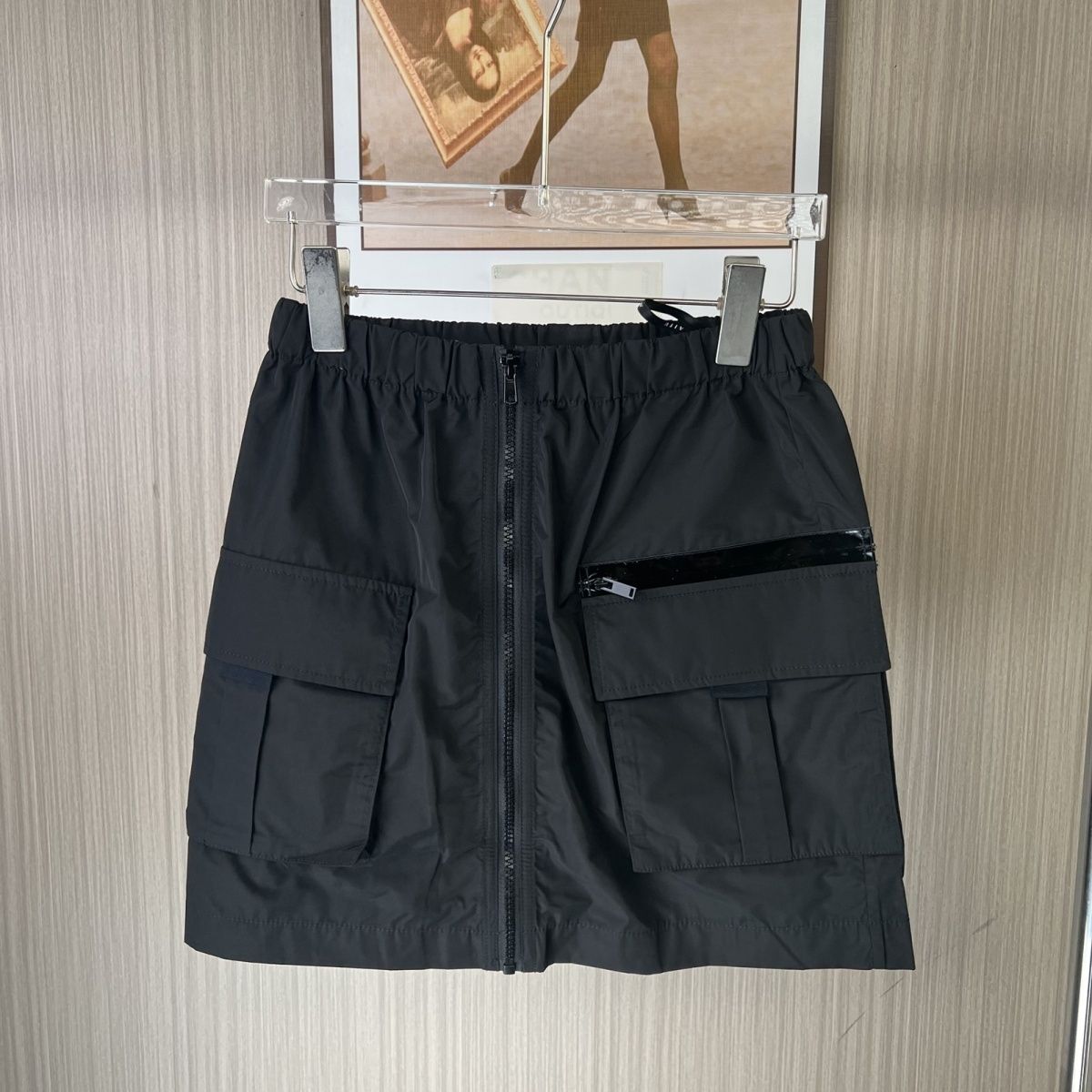 11030撤柜ATU工装短裙2025夏季薄款高腰半身裙