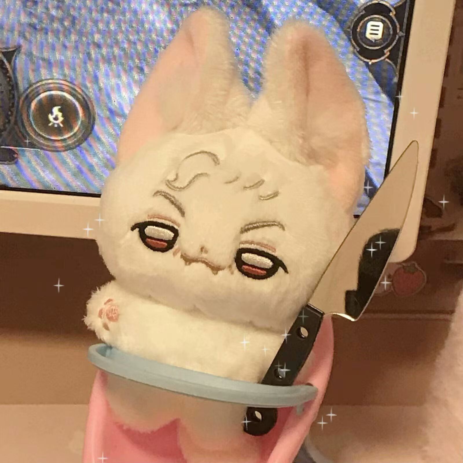 尾款【猫咪伦】博德之门3bg3阿斯代伦10cm棉花娃娃 猫咪伦尾款