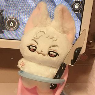 全款现货【猫咪伦】博德之门3bg3阿斯代伦10cm棉花娃娃 猫咪伦