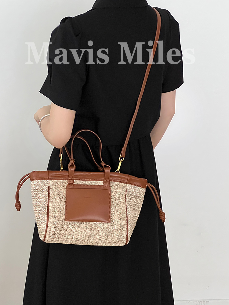 百搭草编手提托特包MavisMiles