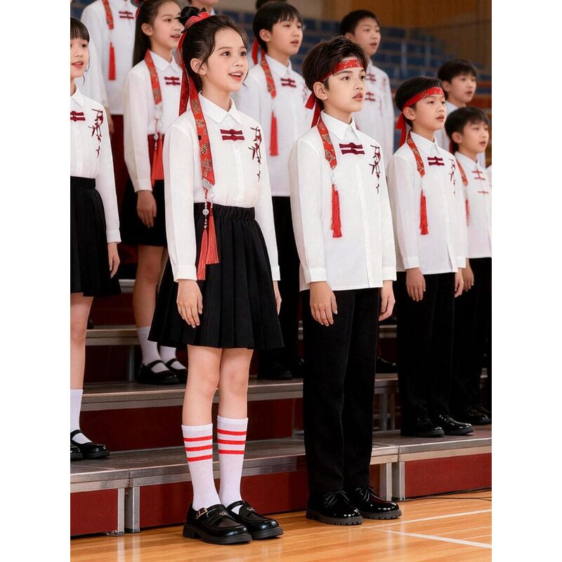 诗歌朗诵运动会比赛表演服装